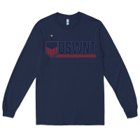 Navy uswnt classic Long Sleeve Tee - artisFamous