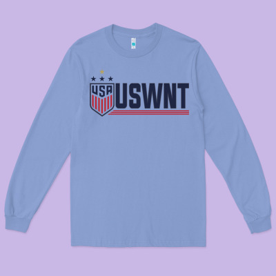 Uswnt Classic Long Sleeve Tee Designed By Artisfamous