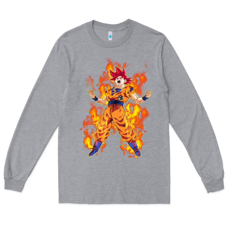 Goku Super Sayan Long Sleeve Tee by artisFamous | Teevron
