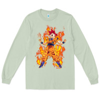 Matcha goku super sayan Long Sleeve Tee - artisFamous