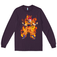 Plum goku super sayan Long Sleeve Tee - artisFamous