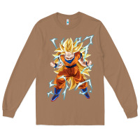 Toasted Coconut super saiyan Long Sleeve Tee - artisFamous