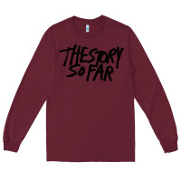 Burgundy the story so far Long Sleeve Tee - artisFamous