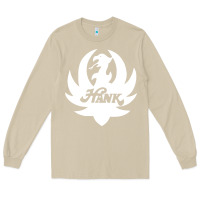 Mushroom white and black hank art Long Sleeve Tee - artisFamous