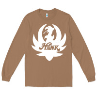 Toasted Coconut white and black hank art Long Sleeve Tee - artisFamous
