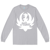 Moon Dust white and black hank art Long Sleeve Tee - artisFamous