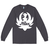 Smoke white and black hank art Long Sleeve Tee - artisFamous
