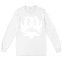 White white and black hank art Long Sleeve Tee - artisFamous