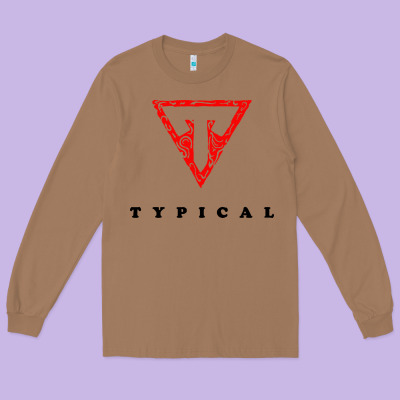 Typical Gamer Long Sleeve Tee Designed By Artisfamous