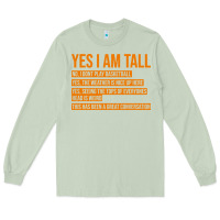 Matcha yes i am tall Long Sleeve Tee - artisFamous