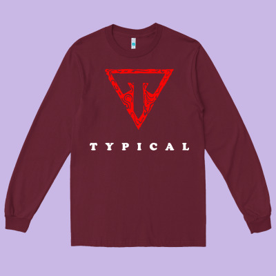 Typical Gamer Long Sleeve Tee Designed By Artisfamous