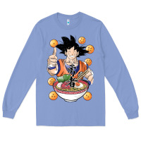 Colony Blue Saiyan Ramen Long Sleeve Tee - artisFamous