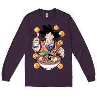 Plum Saiyan Ramen Long Sleeve Tee - artisFamous