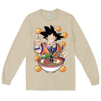 Mushroom Saiyan Ramen Long Sleeve Tee - artisFamous