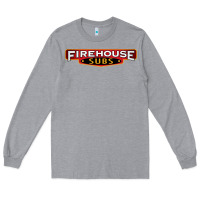 Heather Grey firehouse subs Long Sleeve Tee - artisFamous