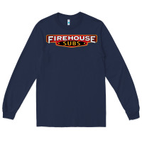Navy firehouse subs Long Sleeve Tee - artisFamous