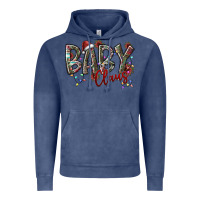 Vintage Denim baby claus Vintage Hoodie - SublimationCraftShop
