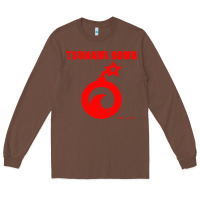 Chestnut tsunami bomb trust no one Long Sleeve Tee - artisFamous