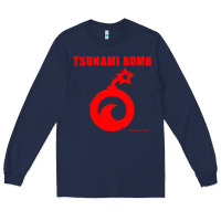 Navy tsunami bomb trust no one Long Sleeve Tee - artisFamous