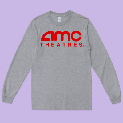 Cinema Amc Theaters Merch Long Sleeve Tee Designed By Artisfamous