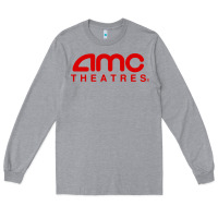 Heather Grey cinema amc theaters merch Long Sleeve Tee - artisFamous