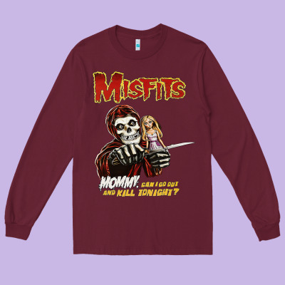 Can Go Out And Kill Tonight Long Sleeve Tee Designed By Artisfamous
