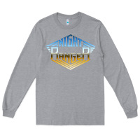 Heather Grey NIGHT RANGER Music Long Sleeve Tee - artisFamous
