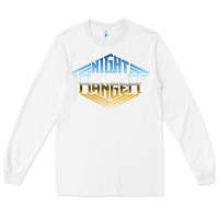 White NIGHT RANGER Music Long Sleeve Tee - artisFamous