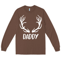 Chestnut Daddy Deer Long Sleeve Tee - artisFamous
