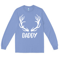 Colony Blue Daddy Deer Long Sleeve Tee - artisFamous