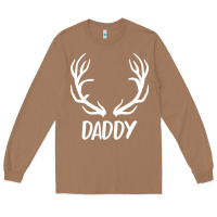 Toasted Coconut Daddy Deer Long Sleeve Tee - artisFamous