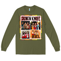 Army Green Shonen knife Long Sleeve Tee - artisFamous