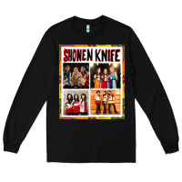 Black Shonen knife Long Sleeve Tee - artisFamous