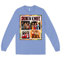Colony Blue Shonen knife Long Sleeve Tee - artisFamous