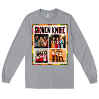 Heather Grey Shonen knife Long Sleeve Tee - artisFamous