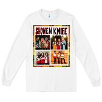 White Shonen knife Long Sleeve Tee - artisFamous
