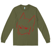 Army Green Aphmau Sketch Long Sleeve Tee - artisFamous