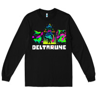 Black Deltarune Long Sleeve Tee - artisFamous