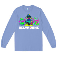 Colony Blue Deltarune Long Sleeve Tee - artisFamous