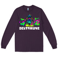 Plum Deltarune Long Sleeve Tee - artisFamous
