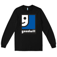 Black Goodwill Long Sleeve Tee - artisFamous