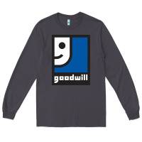 Smoke Goodwill Long Sleeve Tee - artisFamous