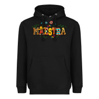 Black spanish maestra teacher Heavyweight Hoodie - RanaPortraitStore