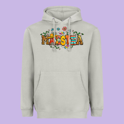 Spanish Maestra Teacher Heavyweight Hoodie Designed By Ranaportraitstore