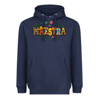 Navy spanish maestra teacher Heavyweight Hoodie - RanaPortraitStore
