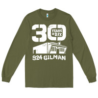 Army Green 30 years of diy 924 gilman streets Long Sleeve Tee - artisFamous