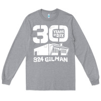 Heather Grey 30 years of diy 924 gilman streets Long Sleeve Tee - artisFamous