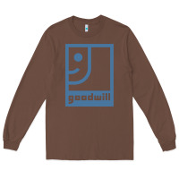 Chestnut GOODWILL Long Sleeve Tee - artisFamous