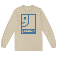 Mushroom GOODWILL Long Sleeve Tee - artisFamous