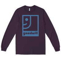 Plum GOODWILL Long Sleeve Tee - artisFamous